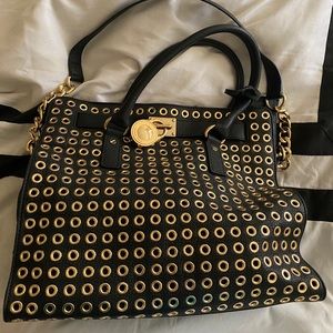 Michael Kors Padlock Hamilton Bag and Wallet